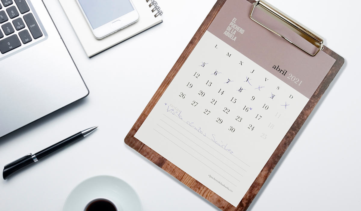 Calendarios y planificadores para promocionarse durante todo el año