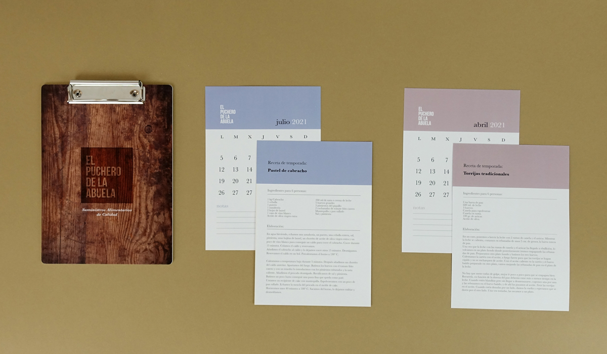 Calendarios y planificadores para promocionarse durante todo el año