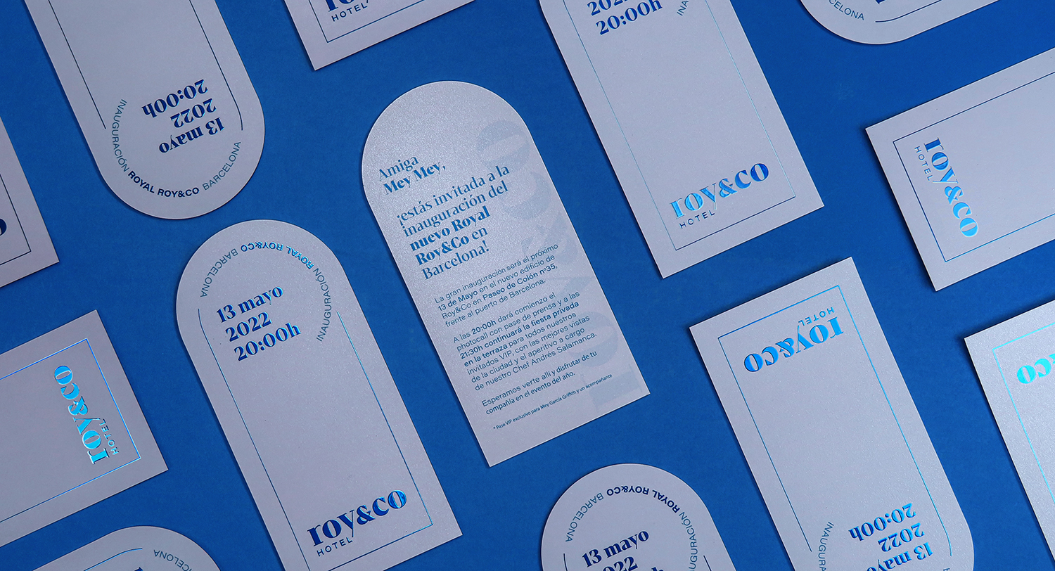 Invitaciones para inauguración de hotel de lujo